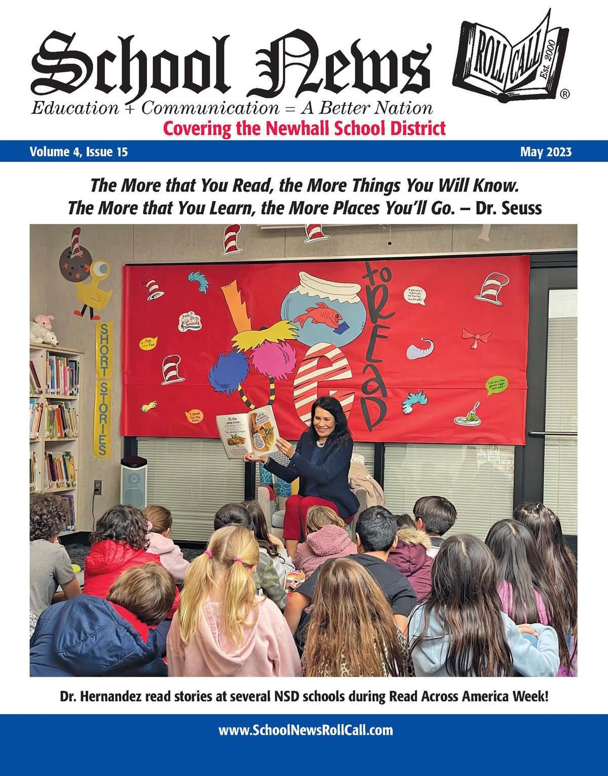  School News Magazine May Cover